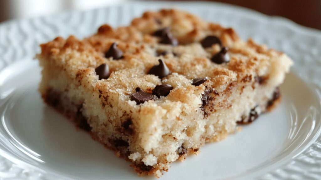 Classic Blondie with Chocolate Chips