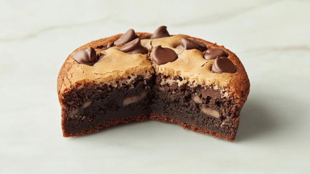 Brookie Layers of Brownie and Cookie