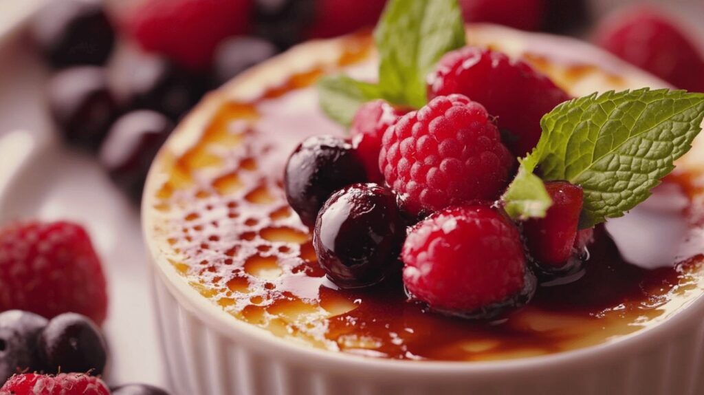 Crème Brûlée with Crackled Caramel