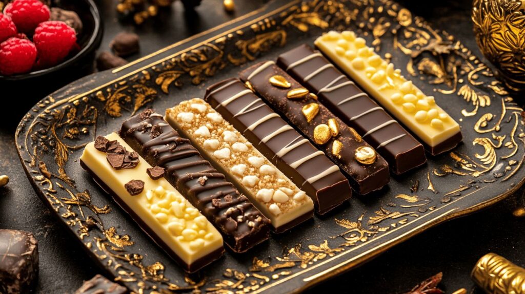 Finished Dubai Chocolate Bars