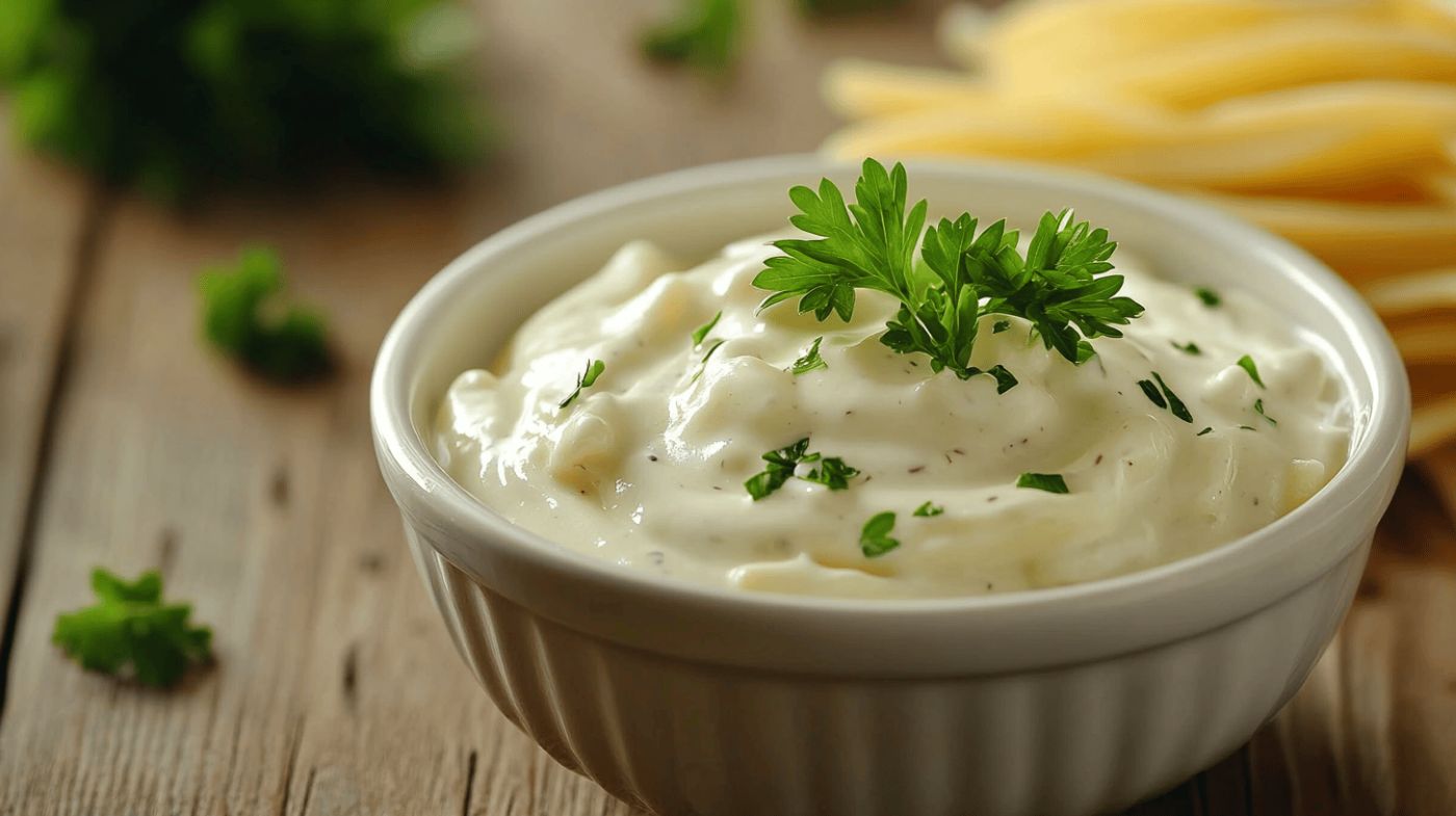 Authentic Olive Garden Alfredo Sauce with Fettuccine