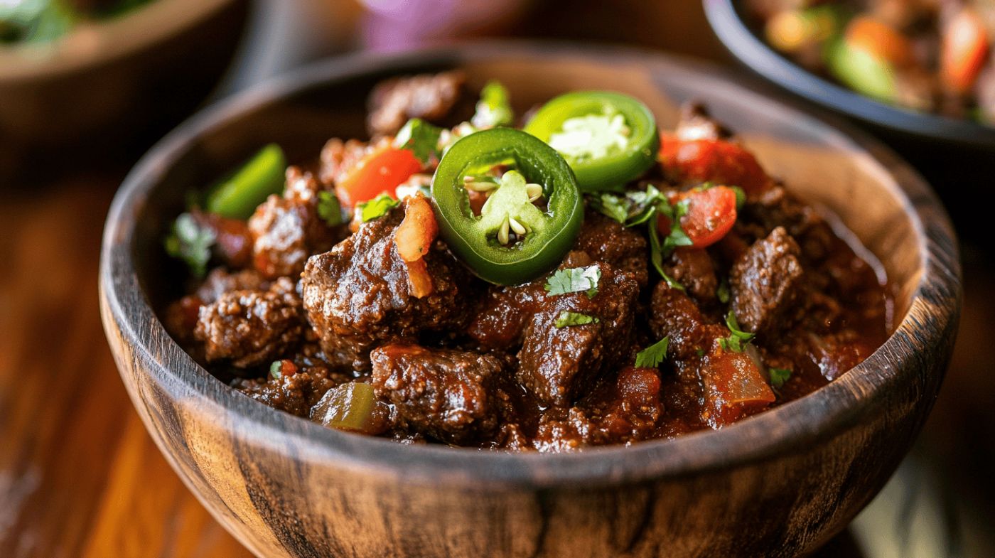 Authentic Texas Chili Without Beans