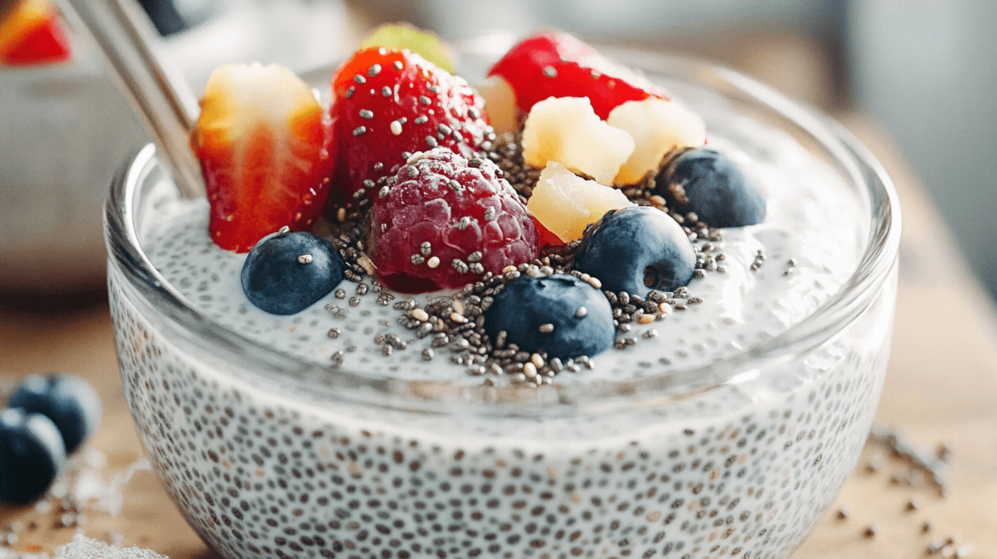 Chia Seed Pudding With Yogurt