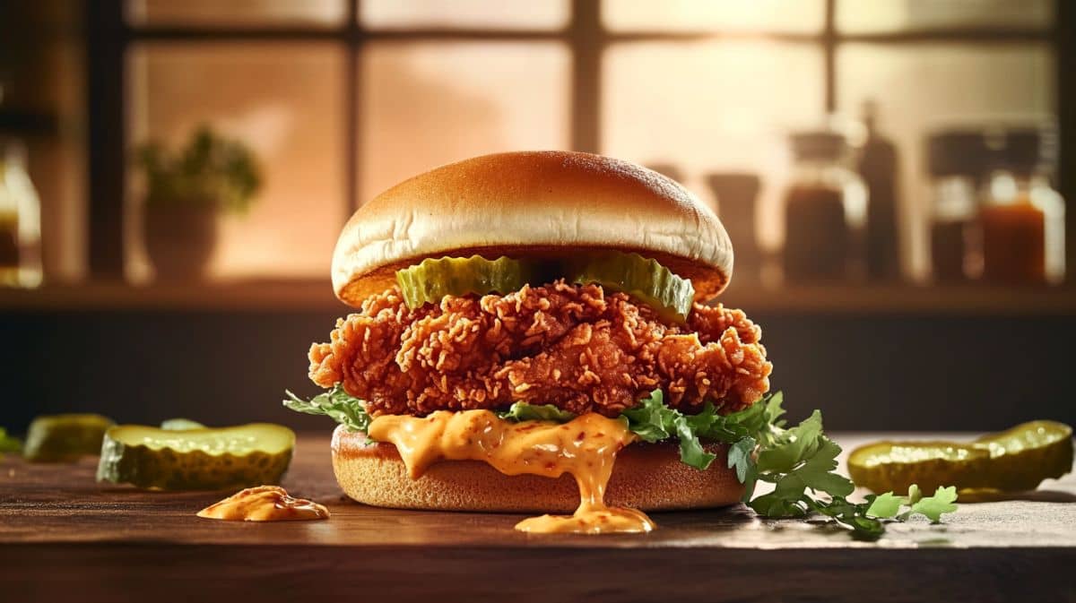 Kfc Spicy Chicken Sandwich
