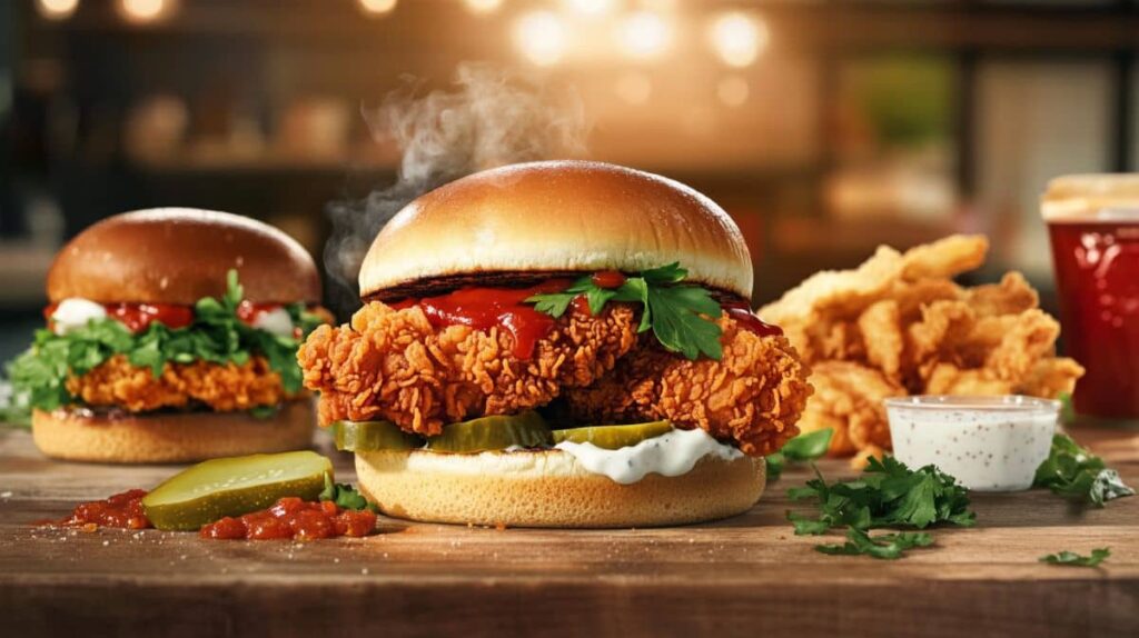 Kfc Spicy Chicken Sandwich Healthy