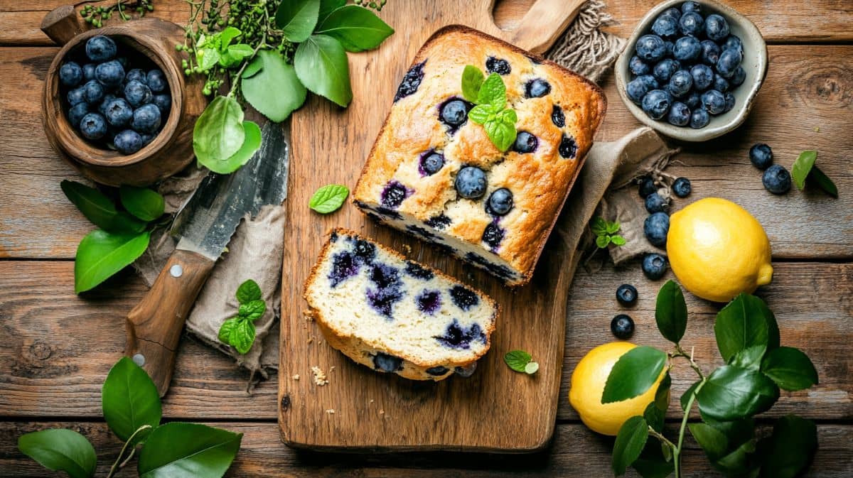 Lemon Blueberry Bread